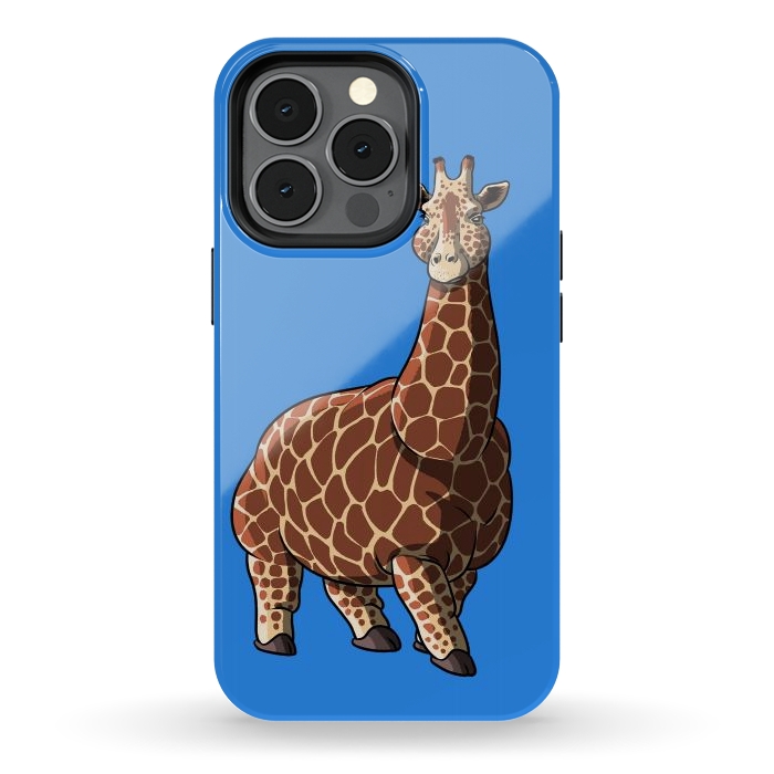 iPhone 13 pro StrongFit Fat giraffe by Alberto