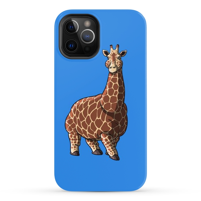 iPhone 12 Pro Max StrongFit Fat giraffe by Alberto