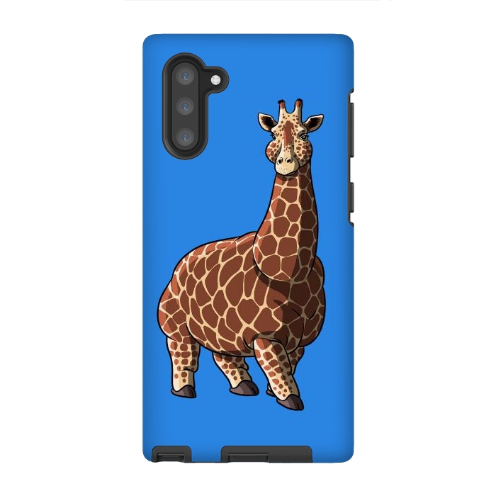 Galaxy Note 10 StrongFit Fat giraffe by Alberto