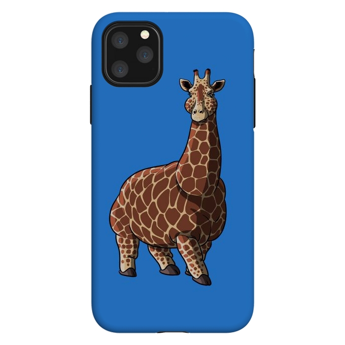 iPhone 11 Pro Max StrongFit Fat giraffe by Alberto