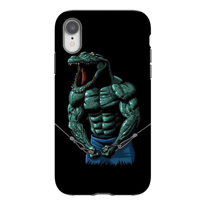iPhone Xr StrongFit crocodile training by Alberto