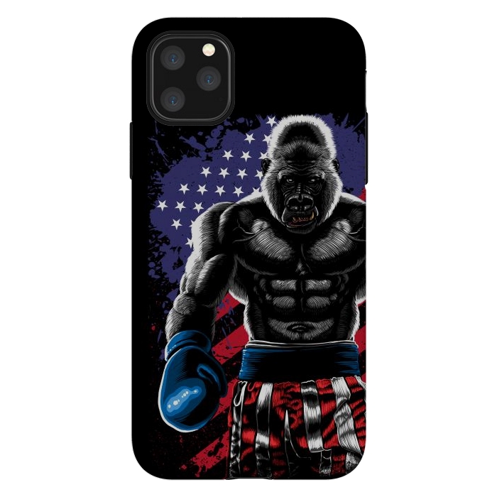 iPhone 11 Pro Max StrongFit Gorilla boxing by Alberto