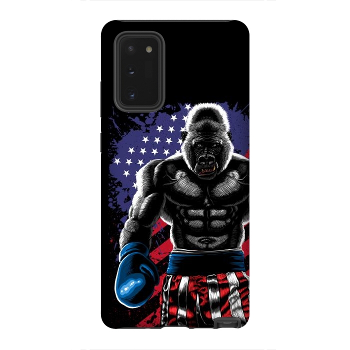 Galaxy Note 20 StrongFit Gorilla boxing by Alberto