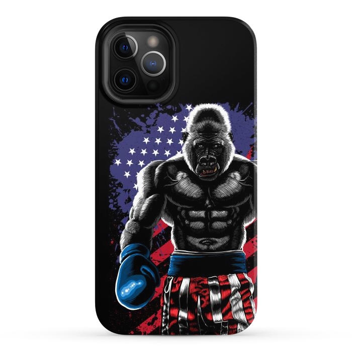 iPhone 12 Pro Max StrongFit Gorilla boxing by Alberto