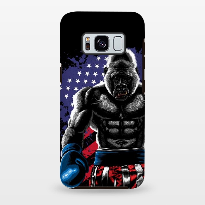 Galaxy S8 plus StrongFit Gorilla boxing by Alberto