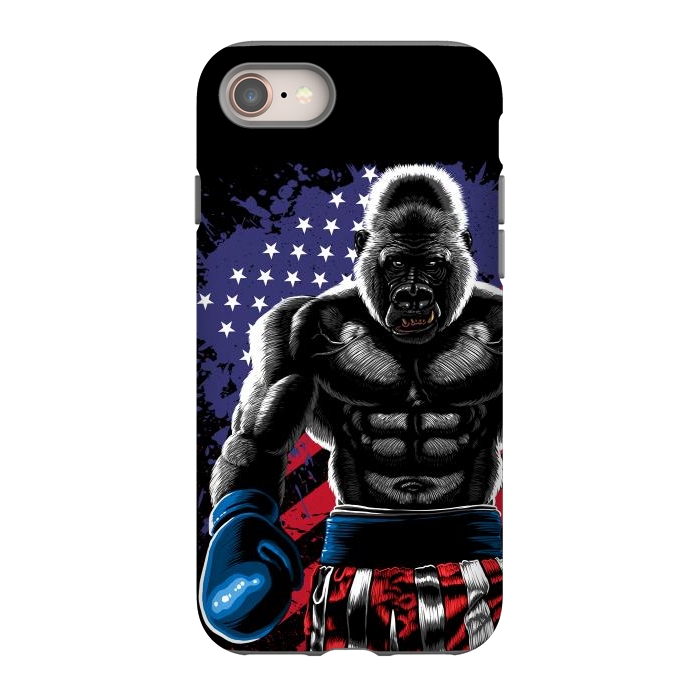 iPhone SE StrongFit Gorilla boxing by Alberto