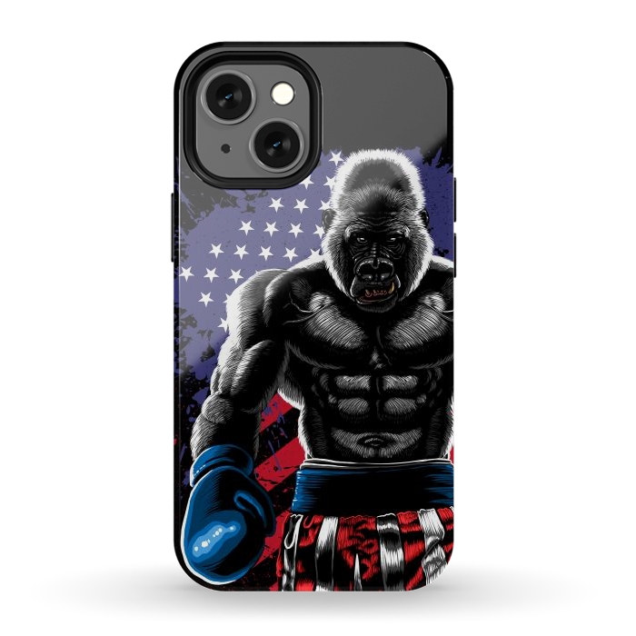 iPhone 13 mini StrongFit Gorilla boxing by Alberto