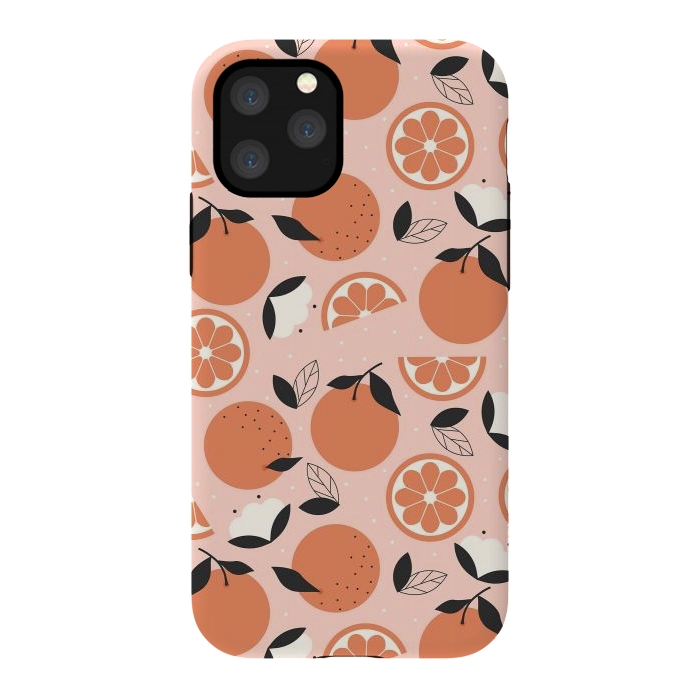 iPhone 11 Pro StrongFit Oranges by ArtPrInk