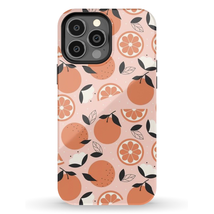 iPhone 13 Pro Max StrongFit Oranges by ArtPrInk