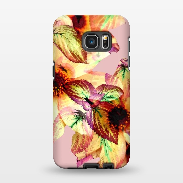 Galaxy S7 EDGE StrongFit Flower Power by Uma Prabhakar Gokhale