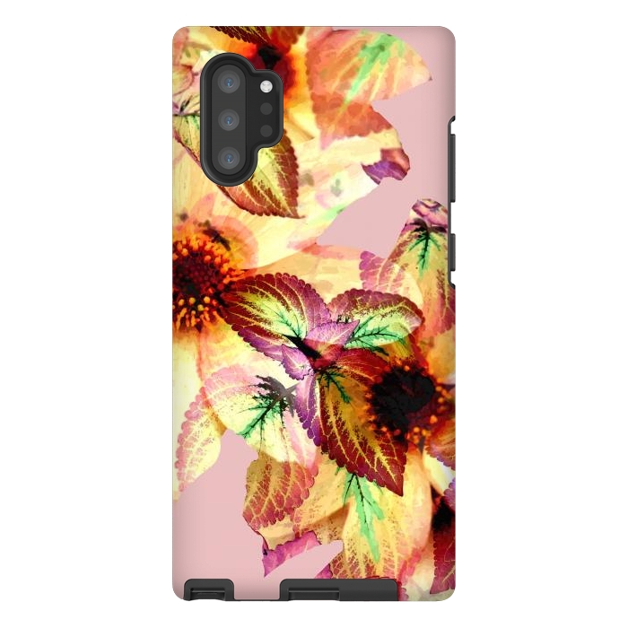 Galaxy Note 10 plus StrongFit Flower Power by Uma Prabhakar Gokhale