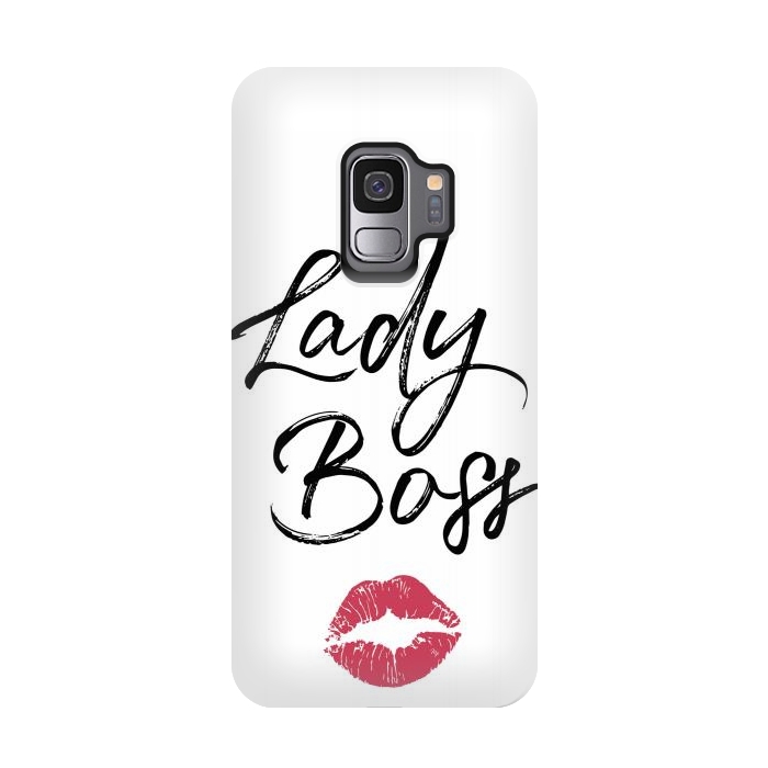 Galaxy S9 StrongFit Lady Boss Kiss by Martina