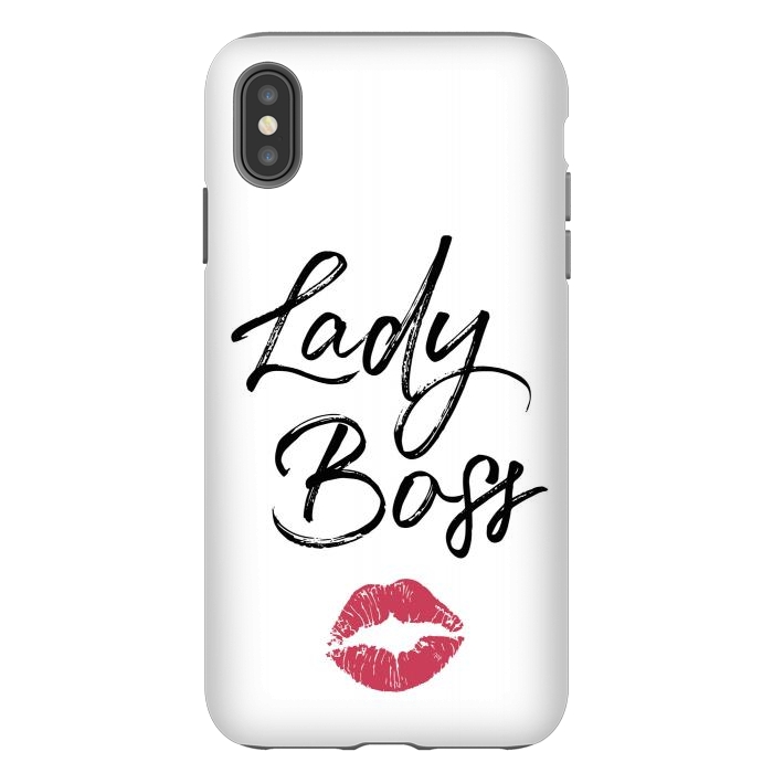 iPhone Xs Max StrongFit Lady Boss Kiss by Martina