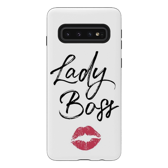 Galaxy S10 StrongFit Lady Boss Kiss by Martina