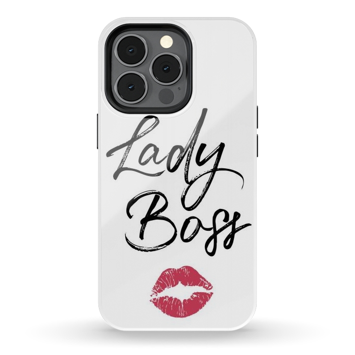 iPhone 13 pro StrongFit Lady Boss Kiss by Martina