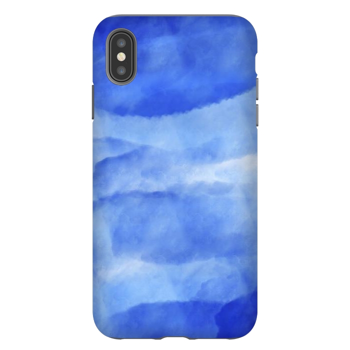 iPhone Xs Max StrongFit Blue Skyes by Martina