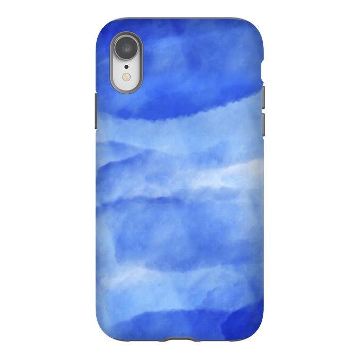 iPhone Xr StrongFit Blue Skyes by Martina