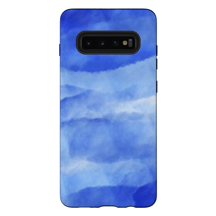 Galaxy S10 plus StrongFit Blue Skyes by Martina