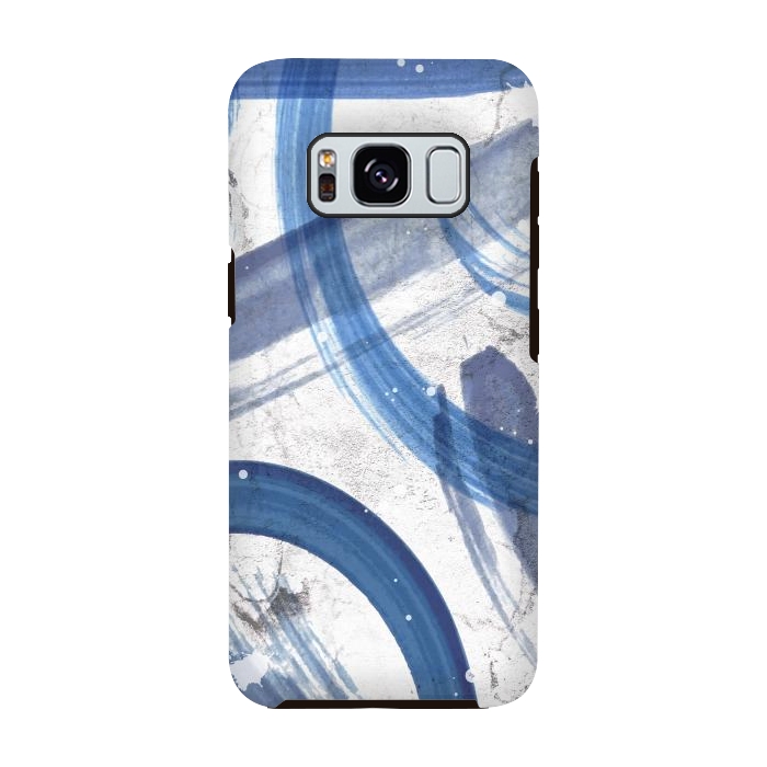 Galaxy S8 StrongFit Blue Street Life by Martina