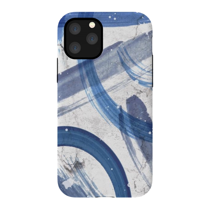 iPhone 11 Pro StrongFit Blue Street Life by Martina