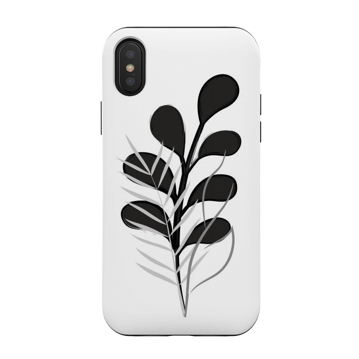 iPhone Xs / X StrongFit Modern Plant by Martina
