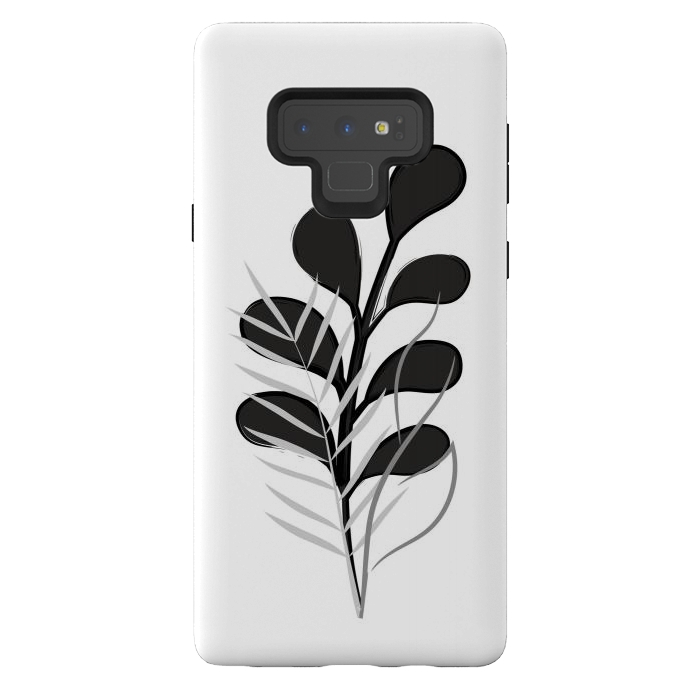 Galaxy Note 9 StrongFit Modern Plant by Martina