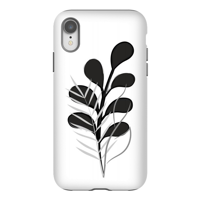 iPhone Xr StrongFit Modern Plant by Martina