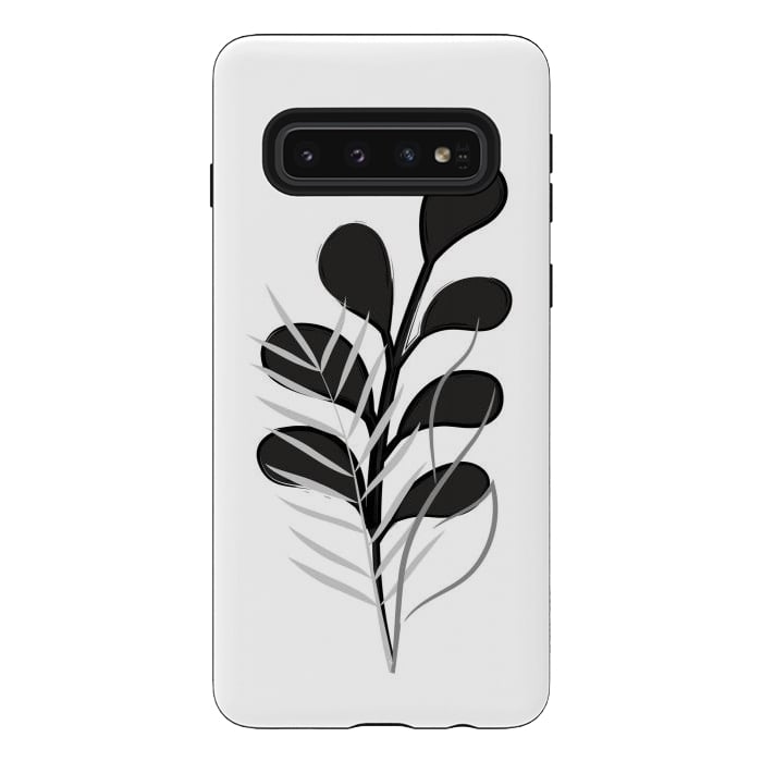Galaxy S10 StrongFit Modern Plant by Martina
