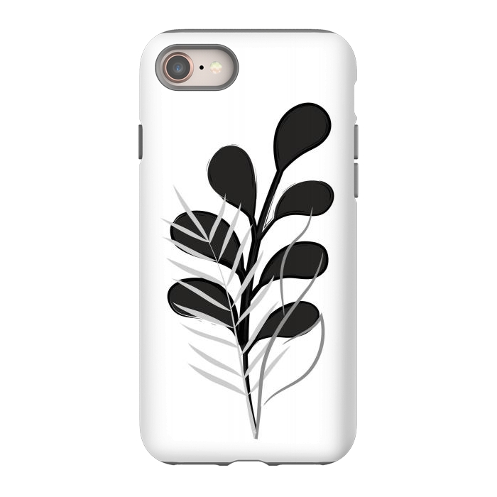 iPhone SE StrongFit Modern Plant by Martina
