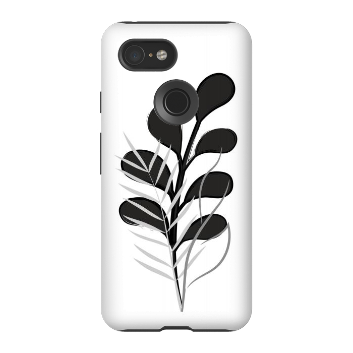 Pixel 3 StrongFit Modern Plant by Martina