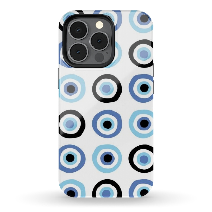 iPhone 13 pro StrongFit Devil's Eyes by Martina