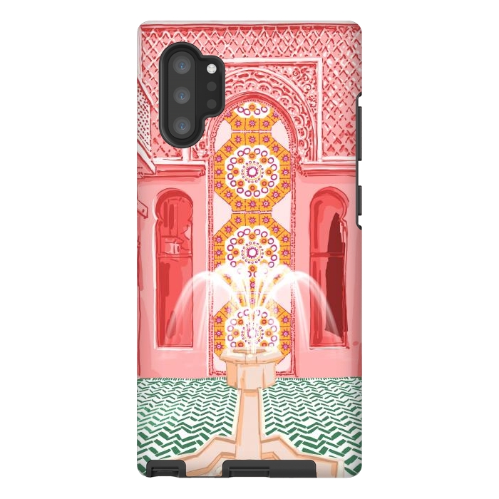 Galaxy Note 10 plus StrongFit The Blush Palace by Uma Prabhakar Gokhale