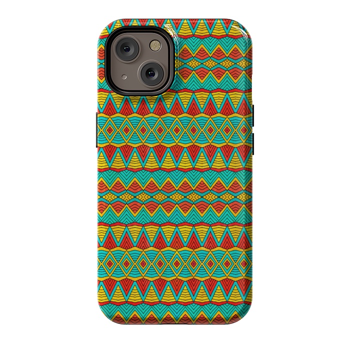 iPhone 14 StrongFit Tribal Soul by Pom Graphic Design