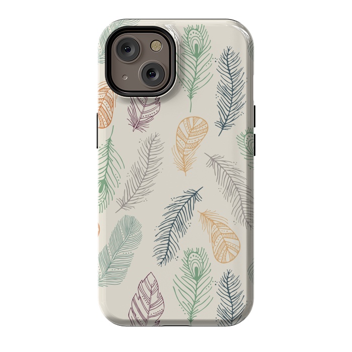 iPhone 14 StrongFit Feathers by TracyLucy Designs