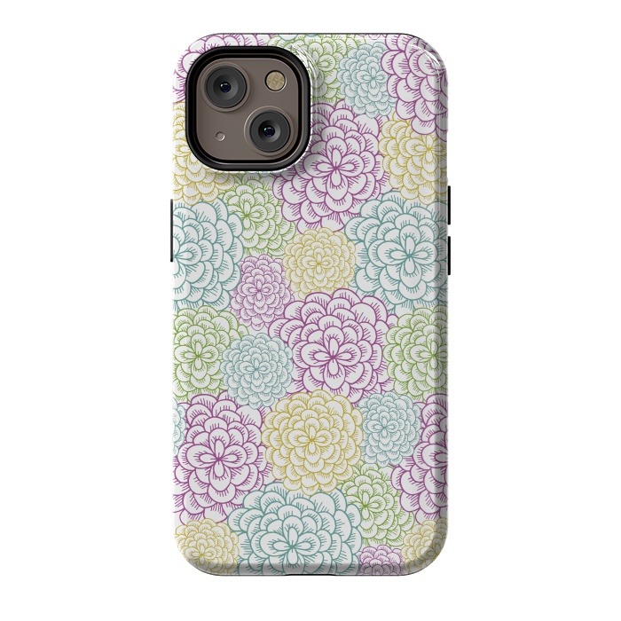 iPhone 14 StrongFit Dahlia by TracyLucy Designs