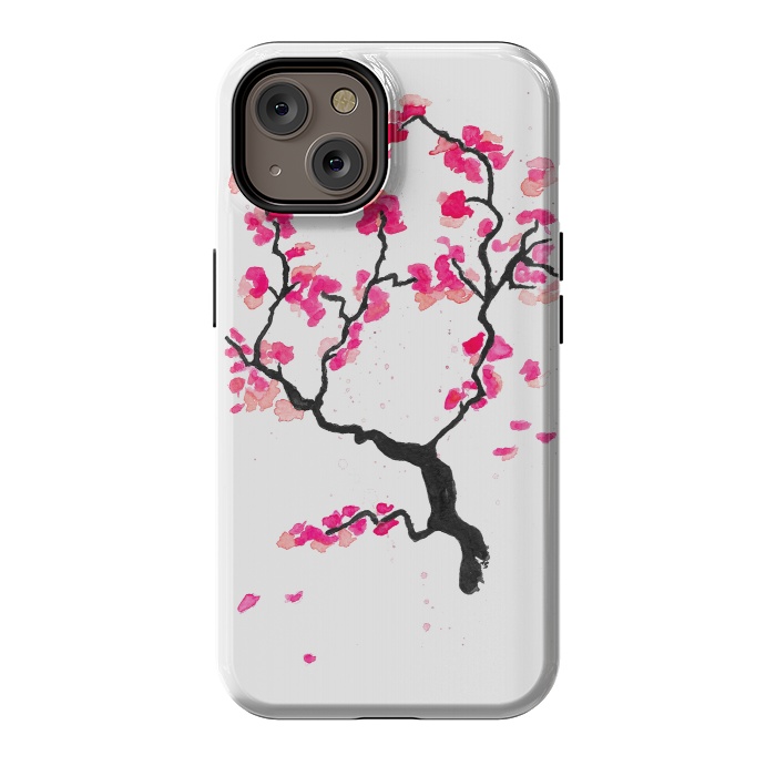 iPhone 14 StrongFit Cherry Blossoms by Amaya Brydon