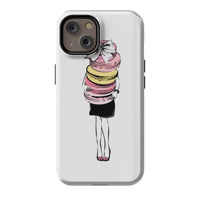 iPhone 14 StrongFit I love Macarons by Martina