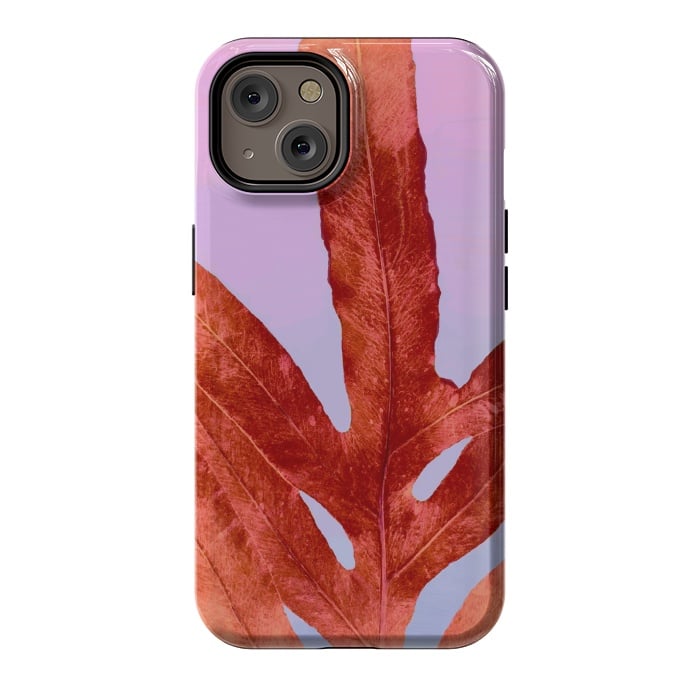 iPhone 14 StrongFit Red Fern Pantone by ANoelleJay