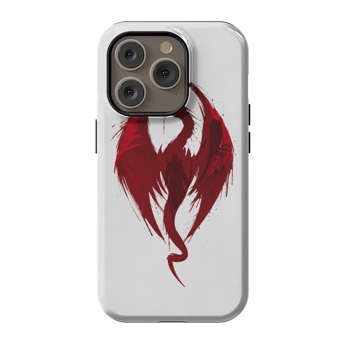 iPhone 14 Pro StrongFit Dragon's Bane by Samiel Art