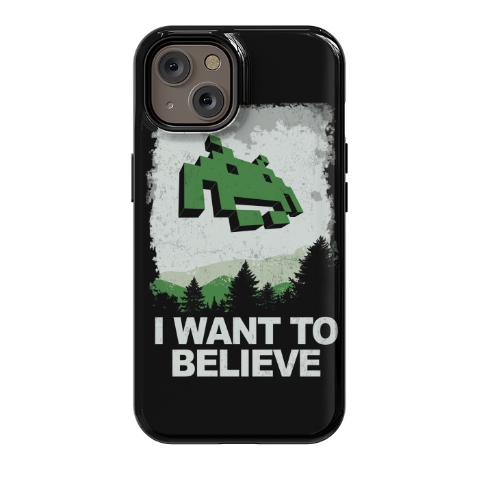 iPhone 14 StrongFit I WANT TO BELIEVE by SKULLPY