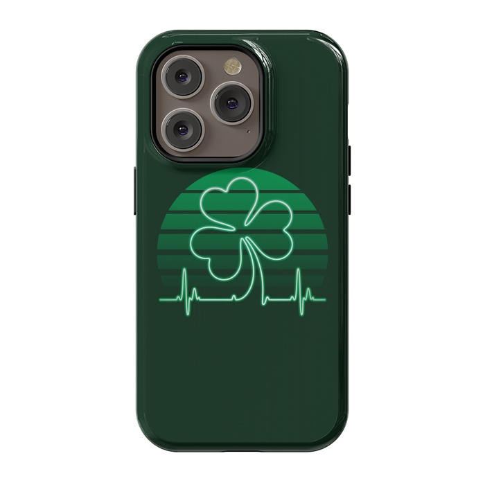 iPhone 14 Pro StrongFit IRISH-HEART by RAIDHO