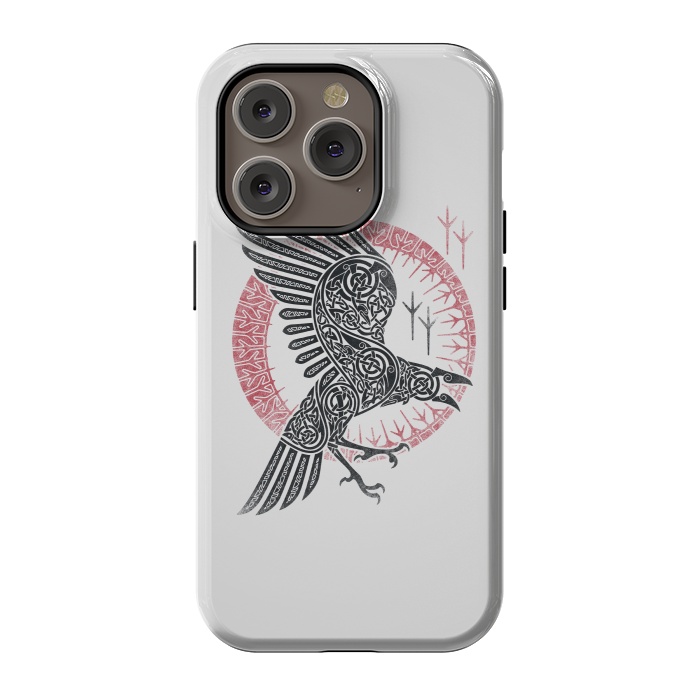 iPhone 14 Pro StrongFit RAGNAR'S RAVEN by RAIDHO