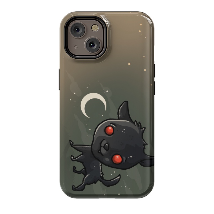 iPhone 14 StrongFit Cute Black Shuck by Q-Artwork
