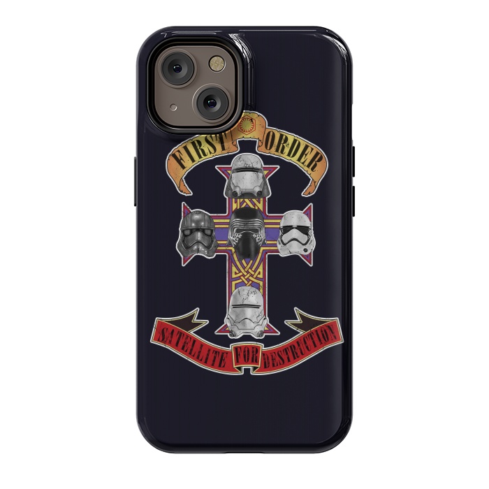 iPhone 14 StrongFit SATELLITE FOR DESTRUCTION by SKULLPY