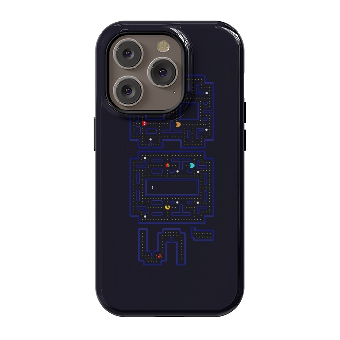 iPhone 14 Pro StrongFit FEELING 80'S - PACMAN by SKULLPY