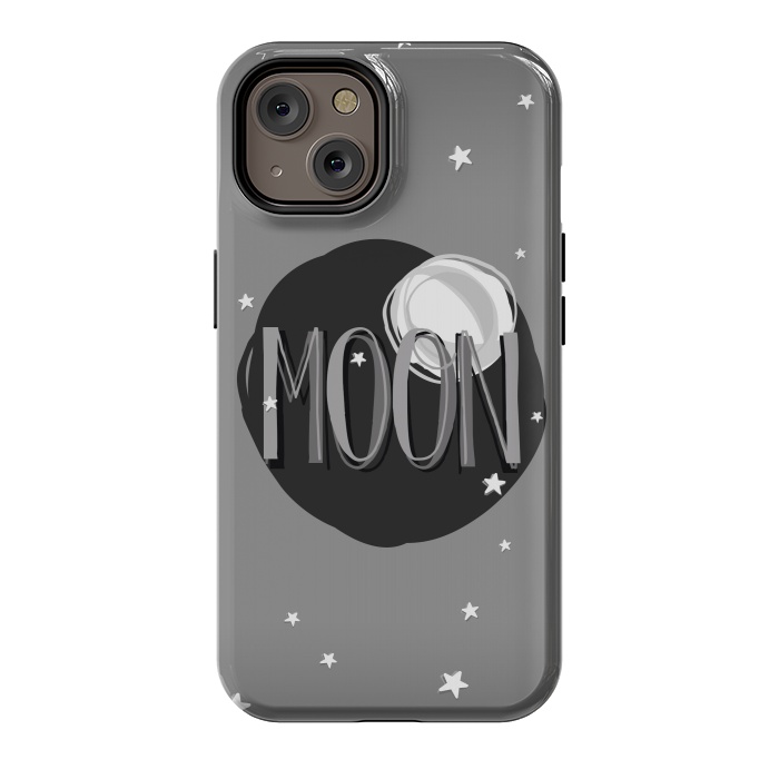 iPhone 14 StrongFit Bright Moon & Stars by Dellán
