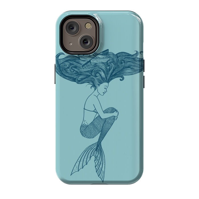 iPhone 14 StrongFit Mermaid by Coffee Man