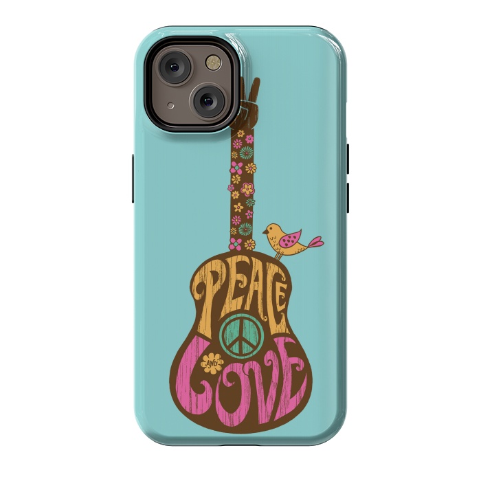 iPhone 14 StrongFit Peace and love by Coffee Man