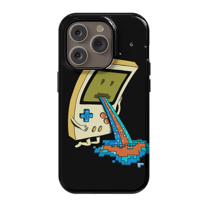 iPhone 14 Pro StrongFit Vomit retro by Coffee Man