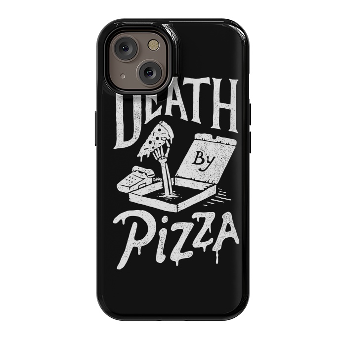 iPhone 14 StrongFit Death By Pizza by Tatak Waskitho